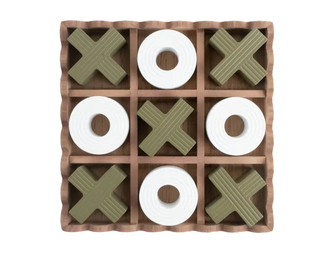Present Time Tic Tac Toe army groen