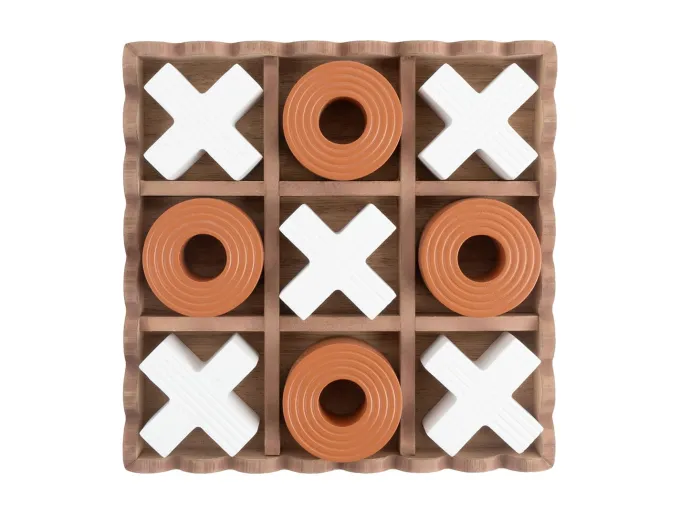 Present Time Tic Tac Toe brick oranje