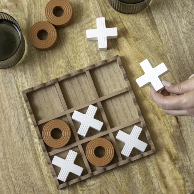 Present Time Tic Tac Toe brick oranje
