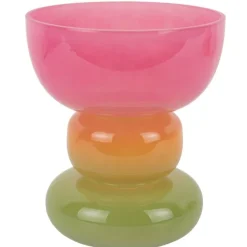 Present Time Vaas Funky Vibes glas breed multi colour