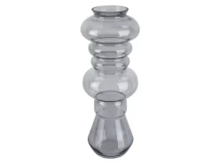 Present Time Vaas Morgana glas groot donkergrijs