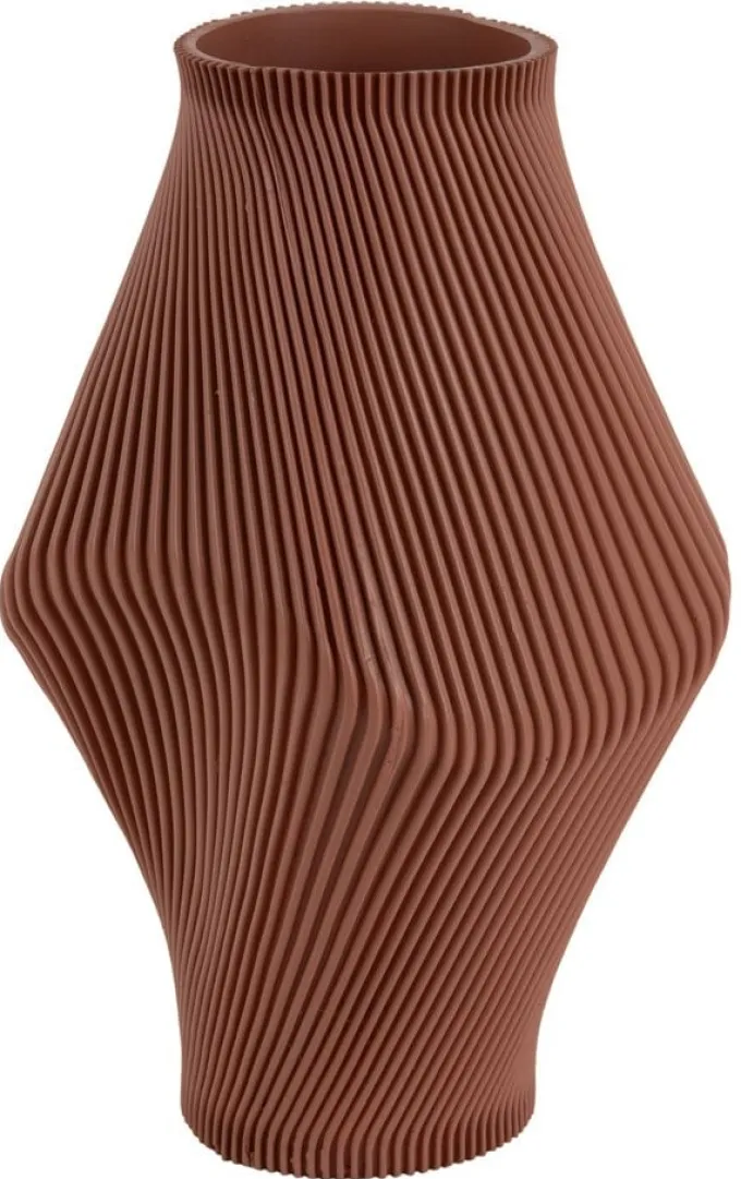 Present Time Vaas Twisted Rib groot warm bruin