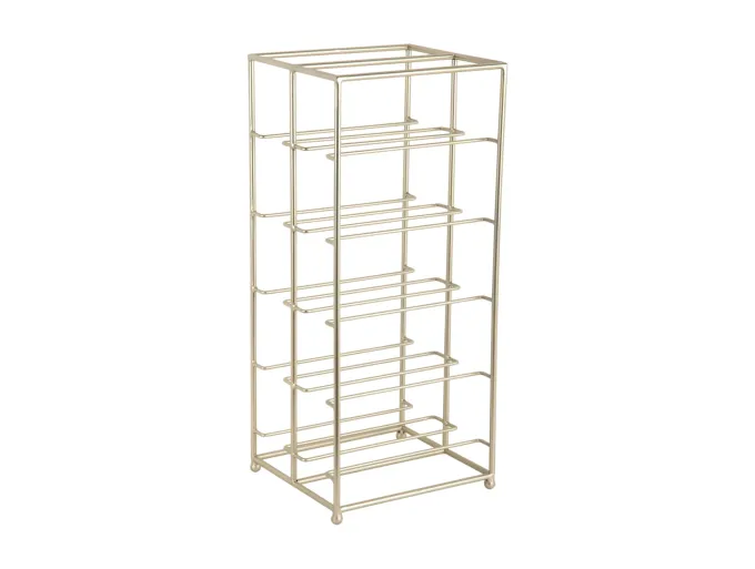 Present Time Wijnrek Dual Floor metaal goud