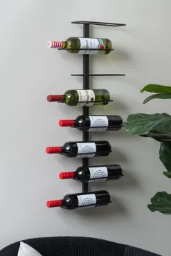 Present Time Wijnrek Float zwart