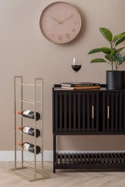 Present Time Wijnrek Single Floor metaal goud