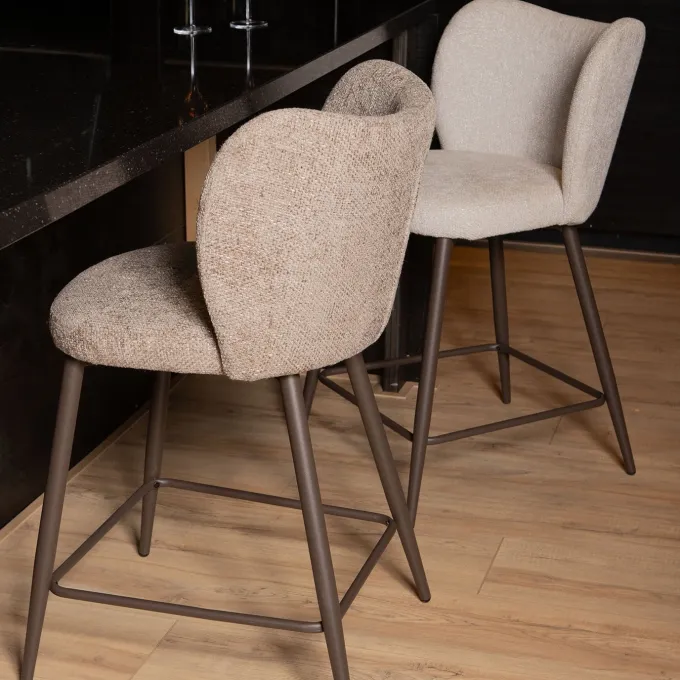 PTMD Barkruk Pebble beige