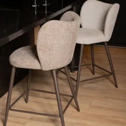 PTMD Barkruk Pebble taupe