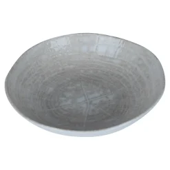 PTMD Diep bord Kaylaa Creme porselein rond 20 cm
