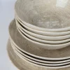 PTMD Dinerbord Kaylaa Blauw creme rond S - 23 cm