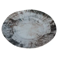 PTMD Dinerbord Kaylaa Multicolor porselein rond L - 28 cm