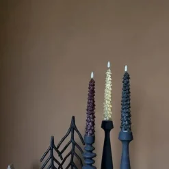 PTMD Dinerkaars LED Kerstboom goud set van 2
