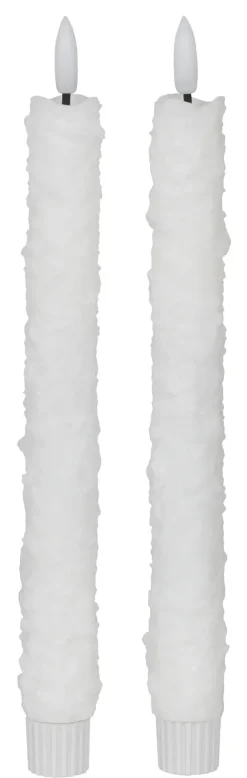 PTMD Dinerkaars LED sneeuw wit set van 2 lang