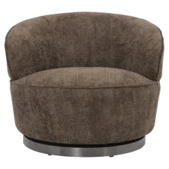 PTMD Draaibare Fauteuil Filou Donkerbruin Eden