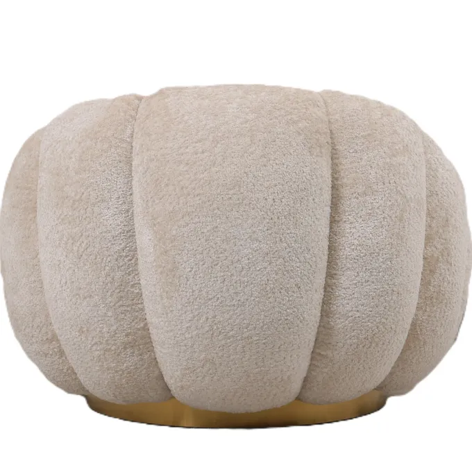 PTMD Fauteuil Daisy Euphoria Cream - Draaibare Luxe Stoel