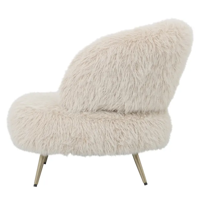 PTMD Fauteuil Franklyn Hair beige