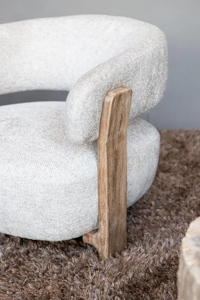 PTMD Fauteuil Mire Crème Legacy 15