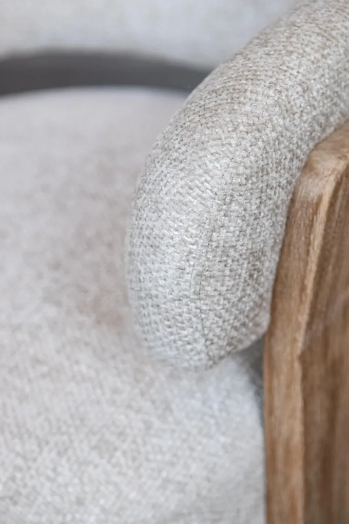 PTMD Fauteuil Mire Crème Legacy 15