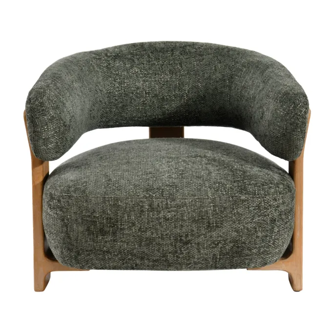 PTMD Fauteuil Mire olijfgroen