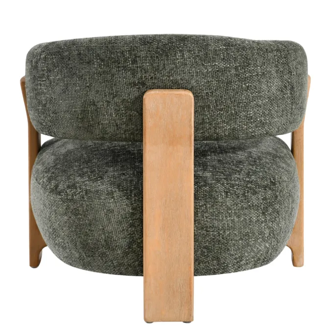 PTMD Fauteuil Mire olijfgroen
