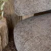 PTMD Fauteuil Mire taupe