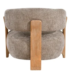 PTMD Fauteuil Mire taupe