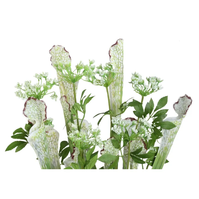 PTMD Groene planten in glazen vaas