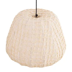 PTMD Hanglamp Tayma Creme patroon L