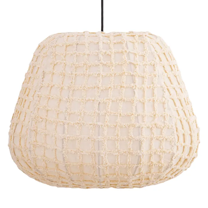 PTMD Hanglamp Tayma Creme patroon L