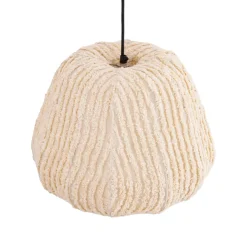 PTMD Hanglamp Tayma Creme Striped S