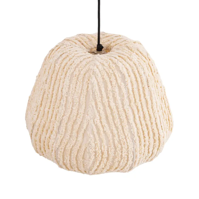 PTMD Hanglamp Tayma Creme Striped S