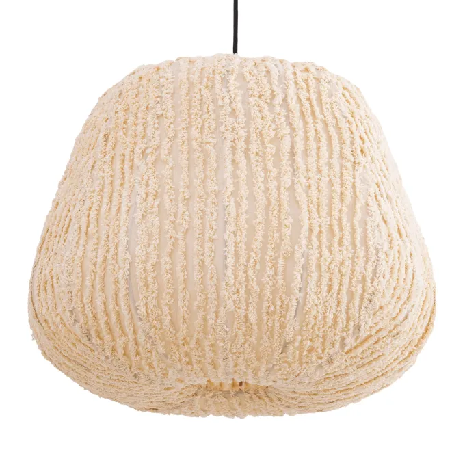 PTMD Hanglamp Tayma Creme Striped L