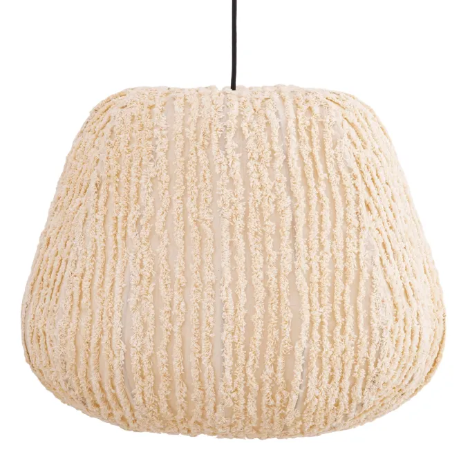 PTMD Hanglamp Tayma Creme Striped L