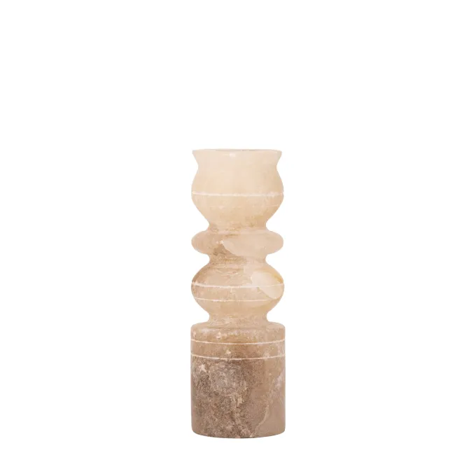 PTMD Kandelaar Gwena Naturel alabaster layers S