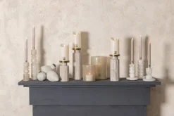 PTMD Kandelaar Gwena Naturel alabaster layers S