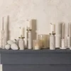 PTMD Kandelaar Libra Naturel alabaster layers L