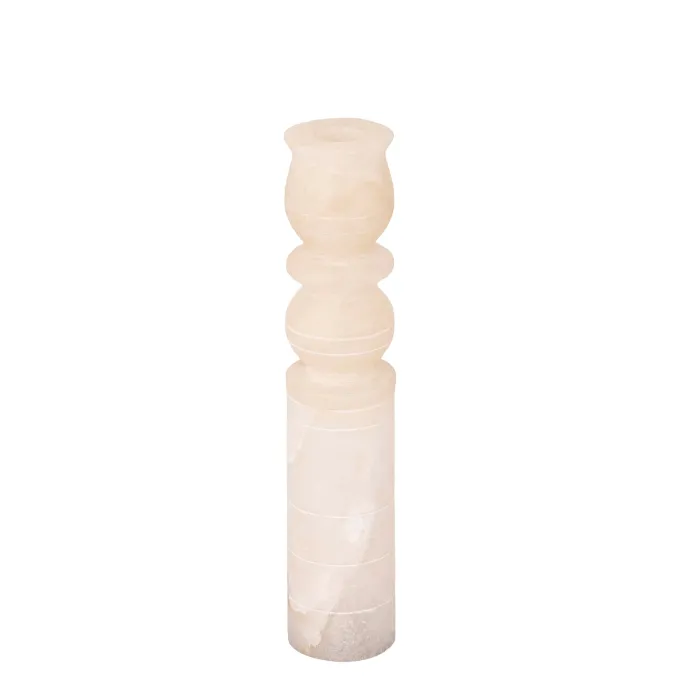 PTMD Kandelaar Libra Naturel alabaster layers L