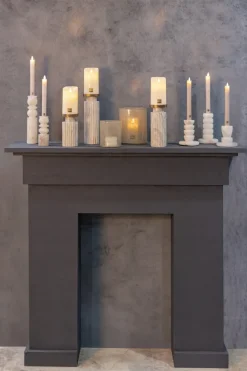 PTMD Kandelaar Libra Naturel alabaster layers L