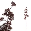 PTMD Kunsttak Leaves Plant metallic burgundy viburnum spray