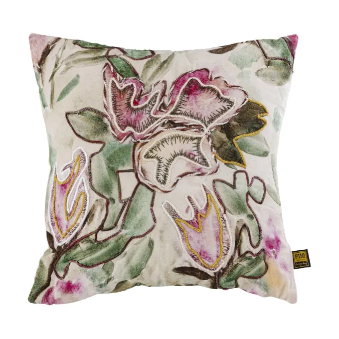 PTMD Kussen Ayumi Roze vierkant abstract