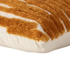 PTMD Kussen Genica Oranje vierkant