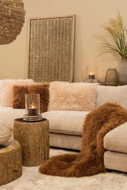 PTMD Kussen Rexx Beige rechthoekig