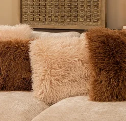 PTMD Kussen Rexx Beige vierkant
