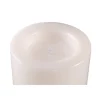 PTMD Led buiten kaars smooth top Cream L