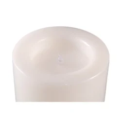 PTMD Led buiten kaars smooth top Cream L