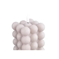 PTMD LED Licht Kaars Bubble beige L