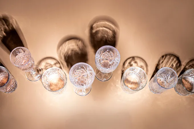 PTMD Longdrink glas Crystal clear rond - 6 stuks