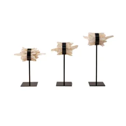 PTMD Ornament Yerin Naturel mineraal Quartz cluster - maat M