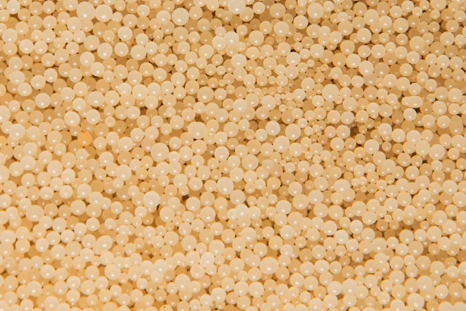 PTMD Pearl Candle Wax 500 gram beige + Candle Wax wick box