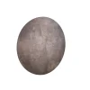 PTMD Schilderij Kemp Brown canvas rough round S - Ø 90 cm