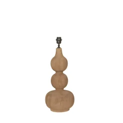 PTMD Tafellamp lampvoet Altus Natural mangohout